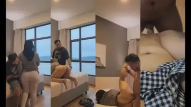 Doggy Hijab Cantik Di Hotel