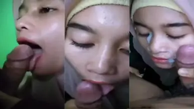 Hijab IGO Sepong Croot Di Muka