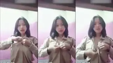Rara Nadifa Pramuka, Seragam Hijau yang Bikin Semua Dua Kali Lihat