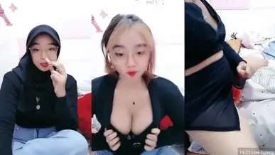 Ukhti Tetek Gede Jilbab Ketat Becek Total, Tidak Ada Sudut yang Tidak Didominasi Tetek